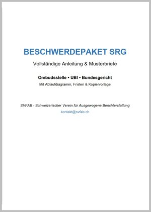 Beschwerdepaket komplett